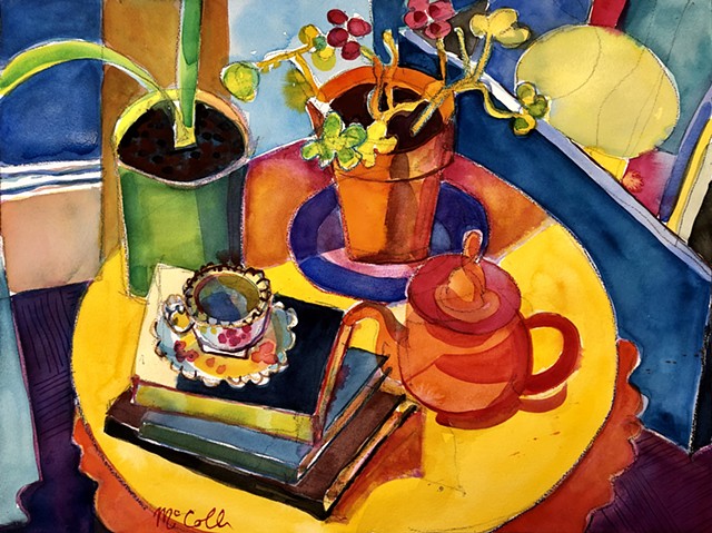 Tea Set with Matisse and Hofmann 