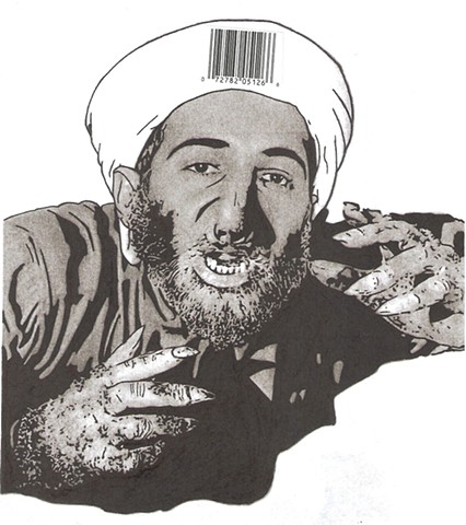 Osama bin Laden, Al Queda, Lon Cheney Jr, werewolf