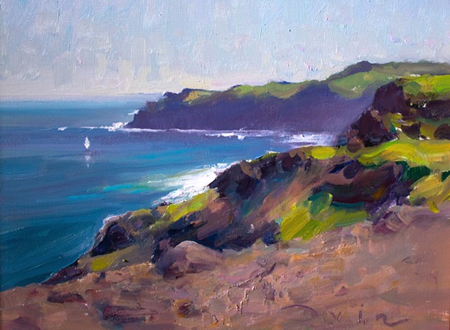 The Northern Coast of Maui - Plein Air Study