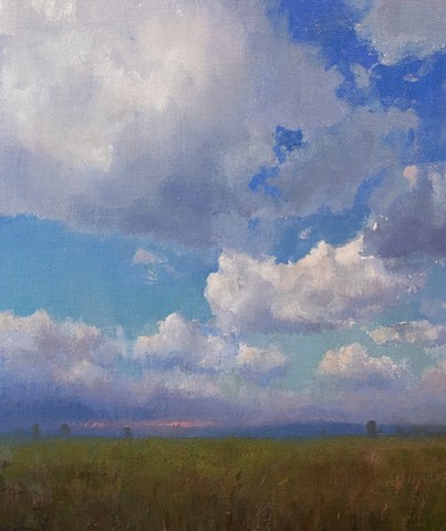 Devin Michael Roberts Art Artist Painting Cloudscape 