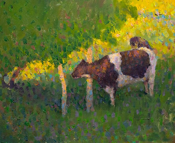 Impressionism Color Devin Michael Roberts Artist Painter Paintings Pointillism 