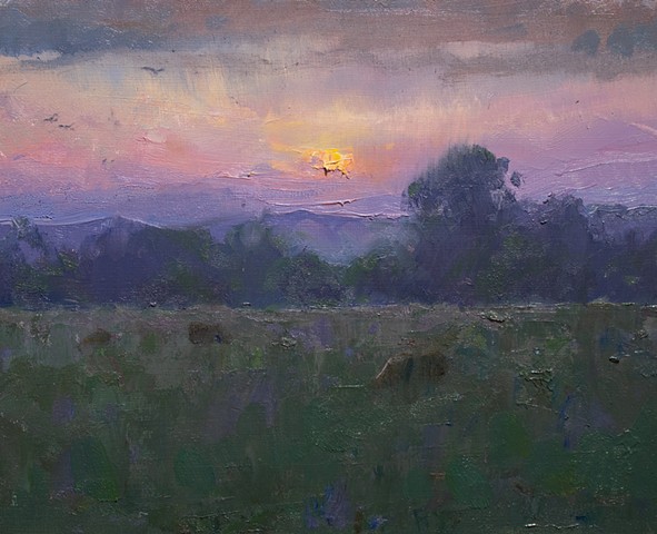 Devin Michael Roberts Impressionism Impressionist American Landscape Painting 