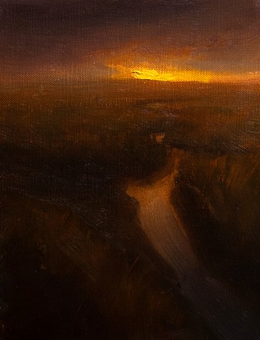 Devin Michael Roberts Artist Art paintings for sale sunset 