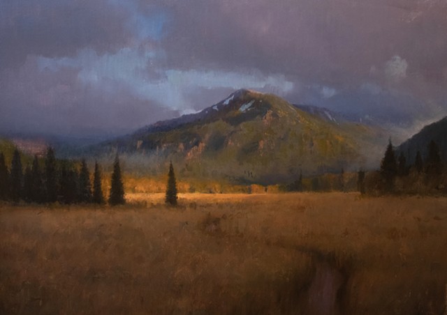 Devin Michael Roberts Art Paintings Mountains Landscape