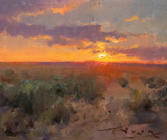 Devin Michael Roberts Cowboy and Western Art Landscape Southwest Art 