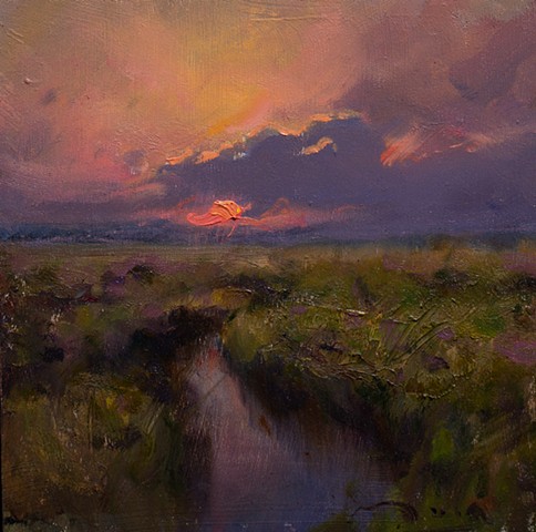 Devin Michael Roberts Landscape Painting Art Artwork for sale 