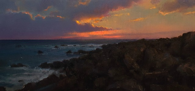 Devin Michael Roberts Art Paintings Sunset Art for sale 