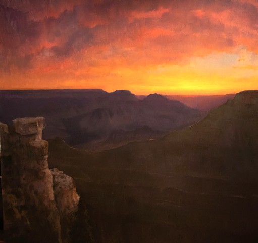 Grand Canyon Painting Devin Roberts