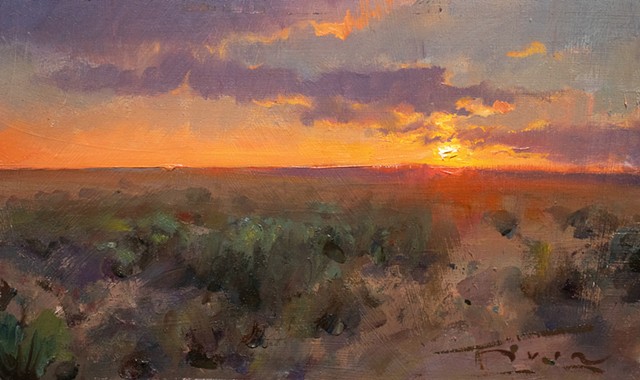 Devin Michael Roberts Cowboy and Western Art Landscape Southwest Art 