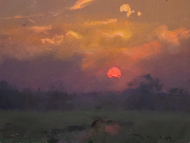 Devin Michael Roberts painting landscape art 