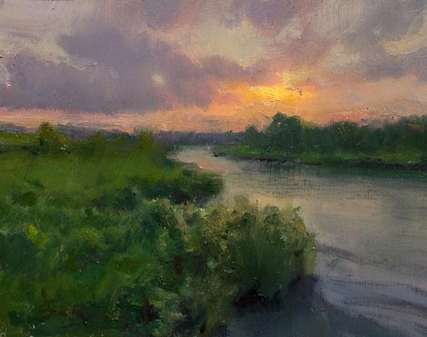 Devin Michael Roberts Landscape Painting Art Artwork 