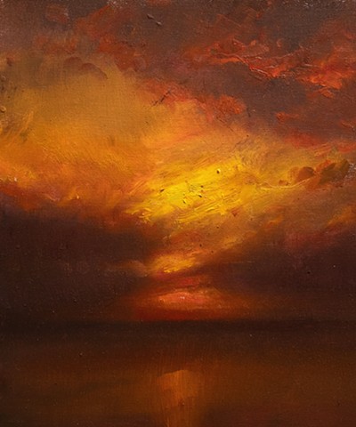 Devin Michael Roberts Artist Paintings Sunset For Sale Landscapes 