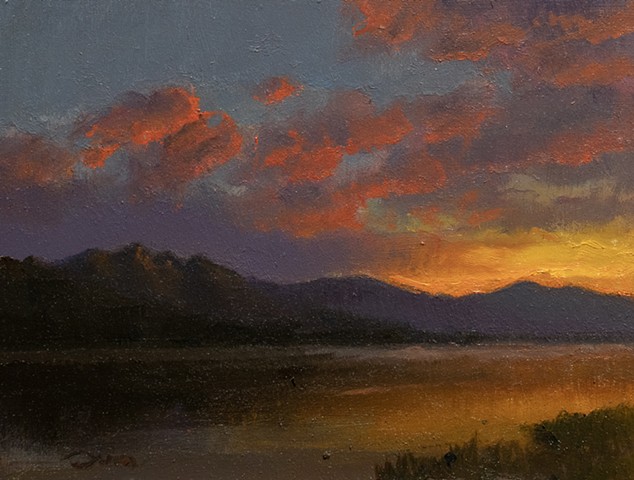 Devin Michael Roberts Hudson River School Art Paintings Landscape 