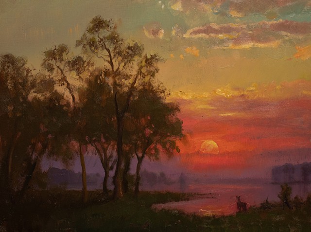 Albert Bierstadt Study Master Copy Devin Michael Roberts 