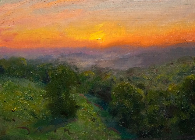 Devin Michael Roberts Artist Landscape Painting Oil Art 