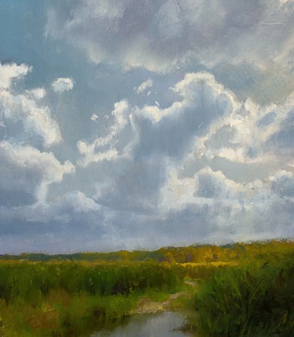 Devin Michael Roberts Paintings Painting Art Clouds Sky Impressionism 