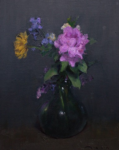 Devin Michael Roberts Still Life Painting Flowers Landscape Artist 