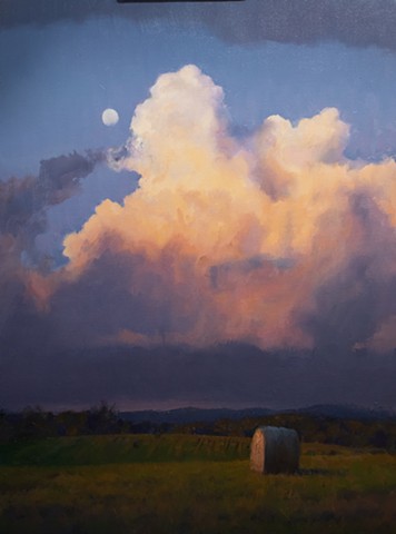 Devin Michael Roberts Artist Landscape Painting Oil Art  Clouds Skyscape  