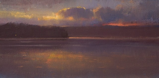 Devin Michael Roberts Art Artist Painting Sunset 