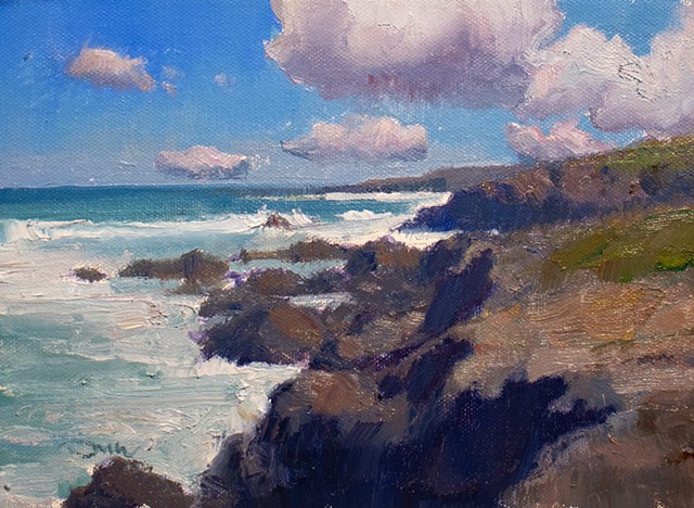 Devin Roberts Art Artist Paintings Seascape 