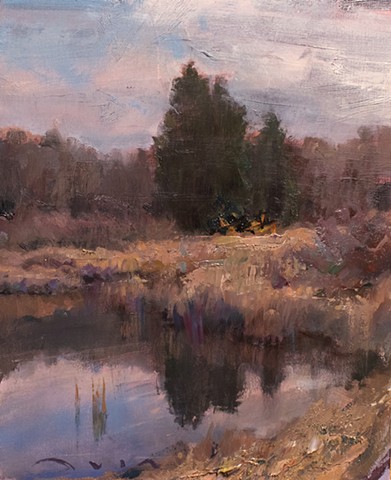 Devin Michael Roberts Art Painting En Plein Air Landscape Impressionism 