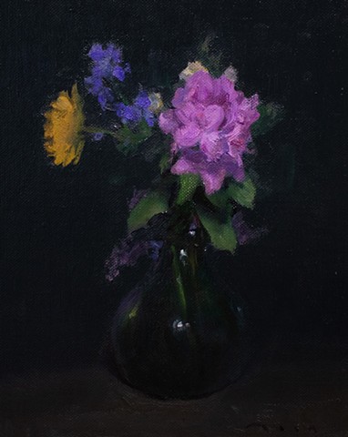 Devin Michael Roberts Still Life Painting Flowers Landscape Artist 