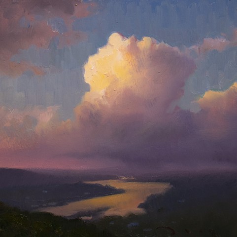 Devin Michael Roberts Cloud Painting Landscape Sky Art Realism oil artist 