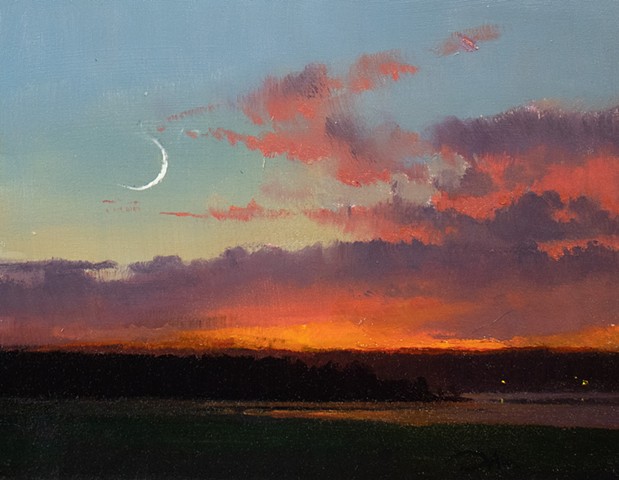 Devin Michael Roberts Artist Artwork Paintings Sunset 