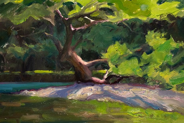 Devin Michael Roberts Plein Air Painting Magazine  Art Paintings Tree Art 