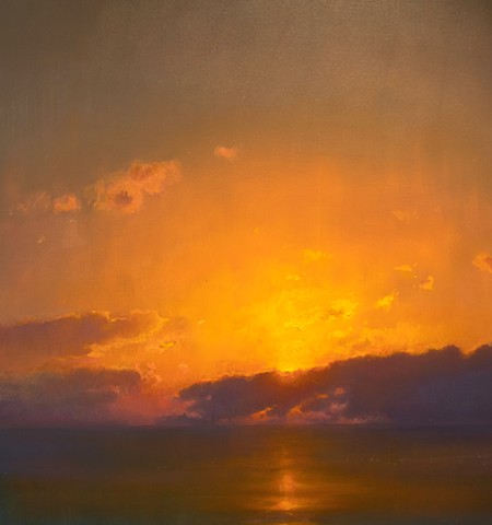 Devin Michael Roberts Art Oil Paintings On sale Sunset 