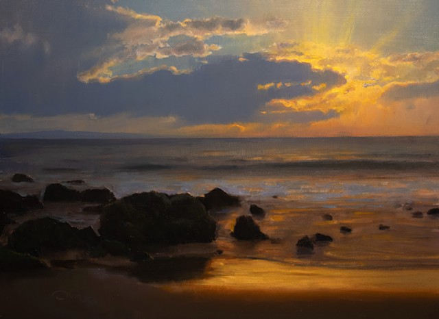 Devin Michael Roberts Art Paintings Sunset For Sale 
