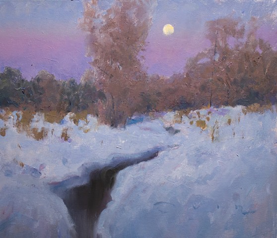 Devin Michael Roberts Art Paintings Sunset For Sale Landscape Impressionism