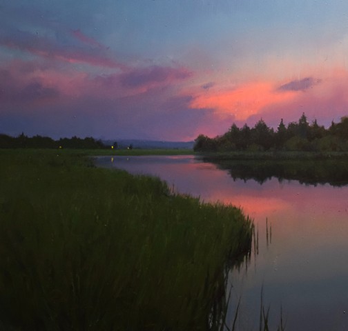 Devin Michael Roberts Artist Art Paintings Sunset For sale landscape 