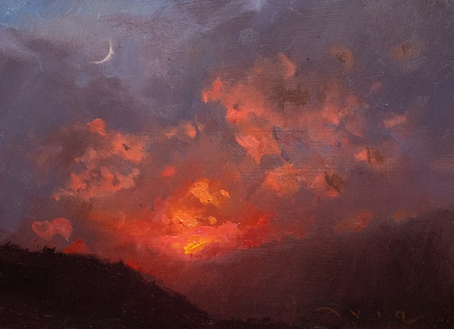 Devin Michael Roberts Artist Landscape Painting Oil Art 