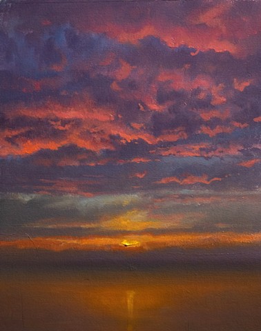 Devin Michael Roberts Art Paintings Sunset For Sale 