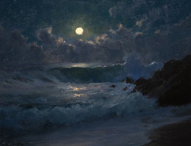 Devin Michael Roberts Artist Seascape Painting Oil Art 