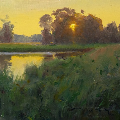 Devin Michael Roberts Artist Art Painter Paintings Sunset art for sale 