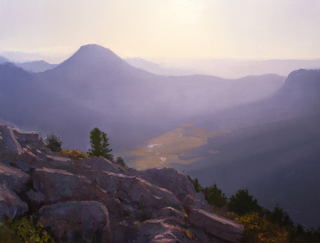 Devin Michael Roberts Art Artist Painting Rocky Mountain National Park 