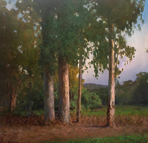 Devin Michael Roberts Landscape oil painting realism art 