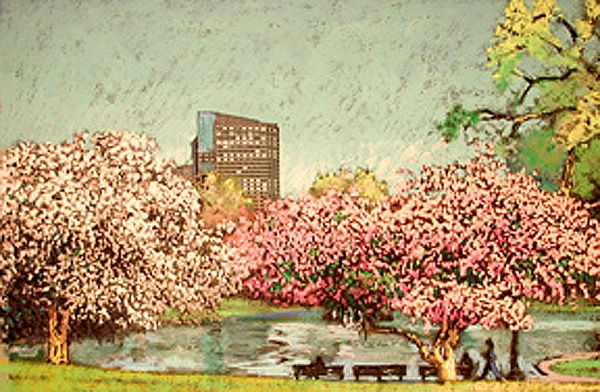 Boston Common Spring 