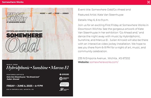 "Go Ahead and" Opens at Somewhere Works - Friday, June 6