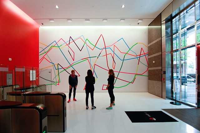SLIPPY 

Lobby of Red Hat, Inc.
Raleigh, NC

Commissioned by Red Hat, Inc. and Artspace

2016

photo: petitesimone