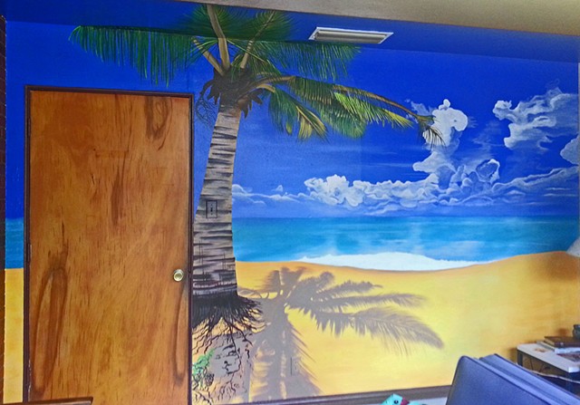 Mural - Dr. Elliott's Office, Mineola, TX