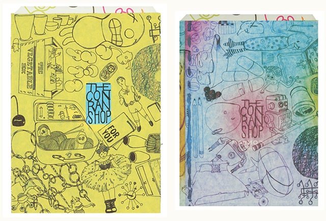 


STUDENTS’ WORK


THE CONRAN SHOP:
Paper Bag Designs



GRAPHIC DESIGN (2ND YEAR)
PROF. STEVEN DANA
SCHOOL OF VISUAL ARTS NY
