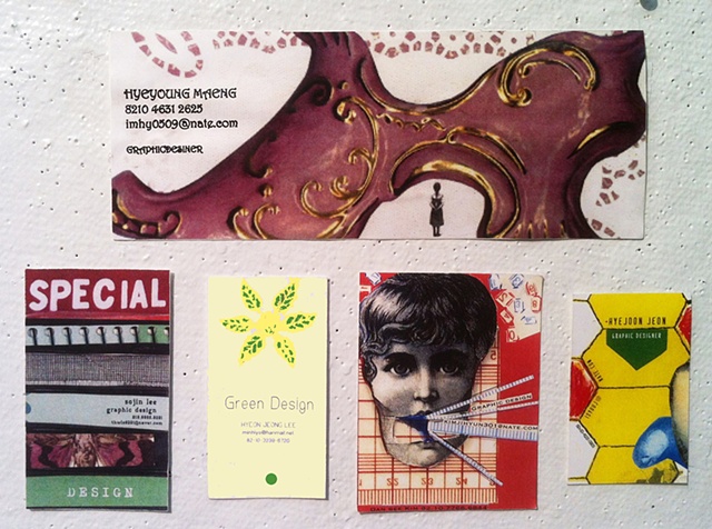 


STUDENTS’ WORK


Business Card Design Project

GRAPHIC DESIGN (2ND YEAR)
PROF. STEVEN DANA
SCHOOL OF VISUAL ARTS NY