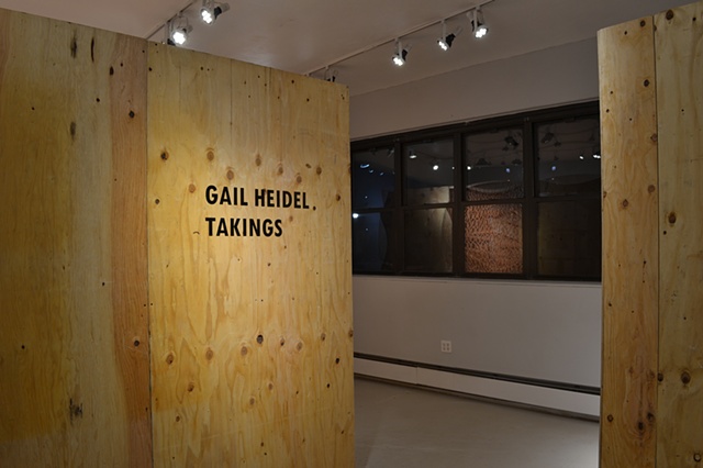 Takings is a new site-specific and interactive installation sited at the Clay Art Center in Port Chester, NY that critiques the use of eminent domain while promoting an emergent system. 