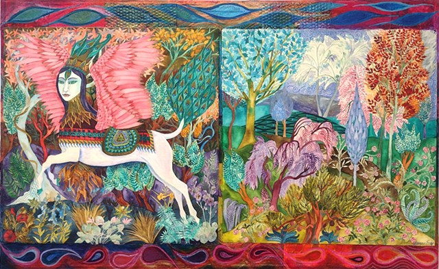 Donna Essig original art mythological creatures