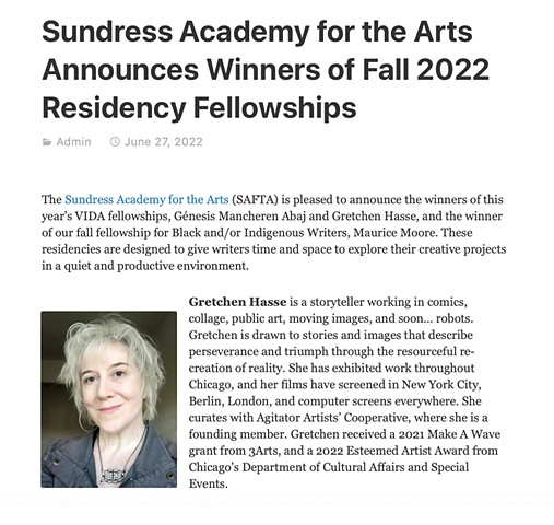 Sundress Academy for the Arts Announces Winners of Fall 2022 Residency Fellowships