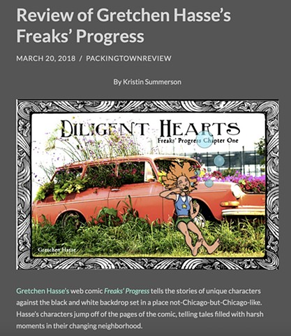 Packingtown Review Writes About Freaks' Progress