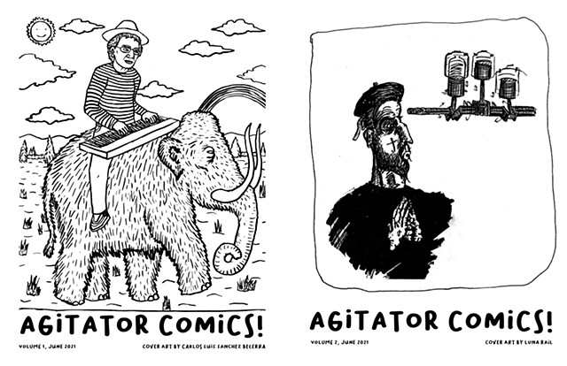 Agitator Comics! Volumes 1 and 2
